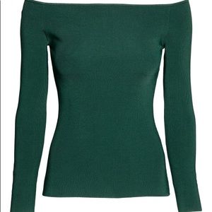 H&M off the shoulder shirt
